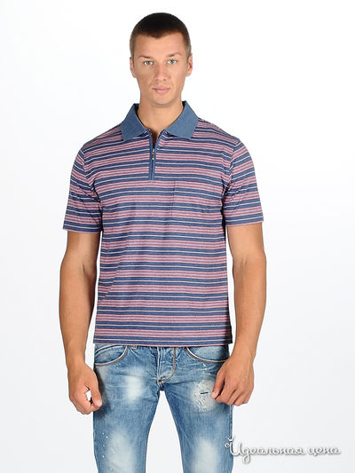 Тенниска Kanzler, цвет цвет серый / красный