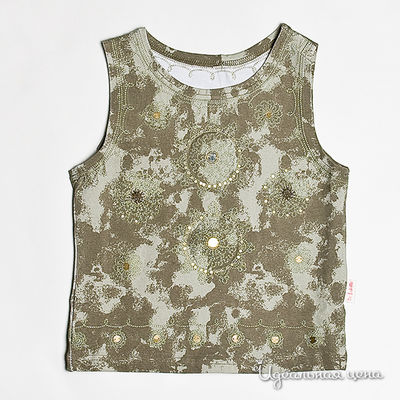 Майка De Salitto, цвет цвет оливковый