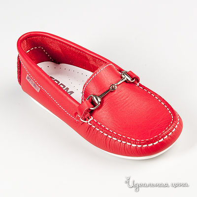 Мокасины Storm, цвет цвет красный