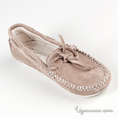 Мокасины Storm, цвет цвет серо-бежевый