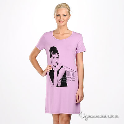 Туника Disney, цвет цвет сиреневый