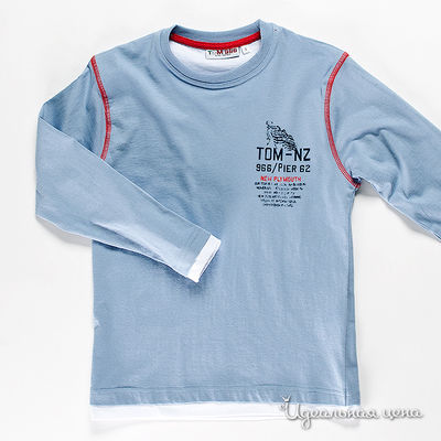 Лонгслив Tandem, цвет цвет серо-голубой