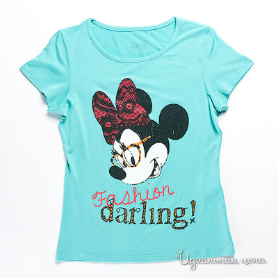 Футболка Disney, цвет цвет бирюзовый