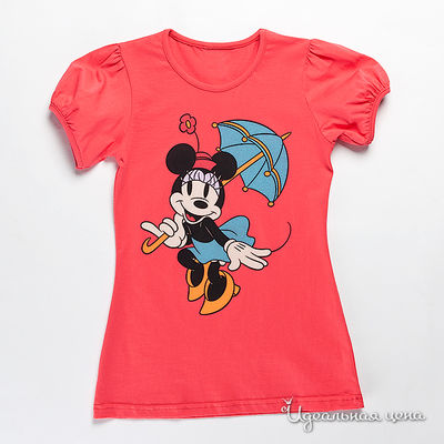 Футболка Disney, цвет цвет коралловый