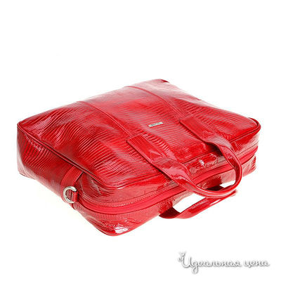 Портфель LaCorazza, цвет красный, лак