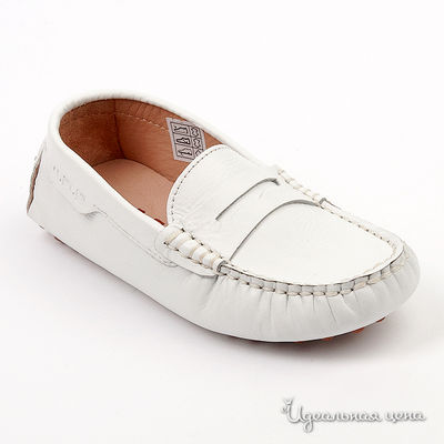 Мокасины Wag boys, цвет цвет белый