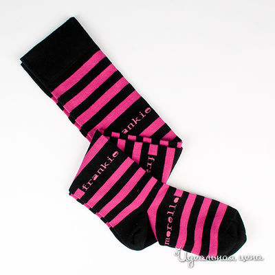 Гольфы Frankie Morello, цвет цвет черный / розовый