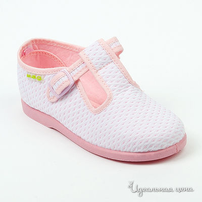 Туфли Wag boys, цвет цвет белый / розовый