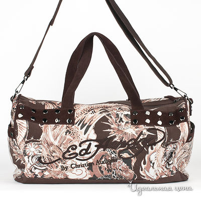 Сумка Ed Hardy, цвет цвет коричневый
