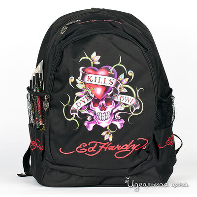 Рюкзак Ed Hardy, цвет цвет черный