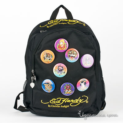 Рюкзак Ed Hardy, цвет цвет черный