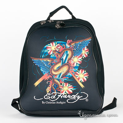 Рюкзак Ed Hardy, цвет цвет черный