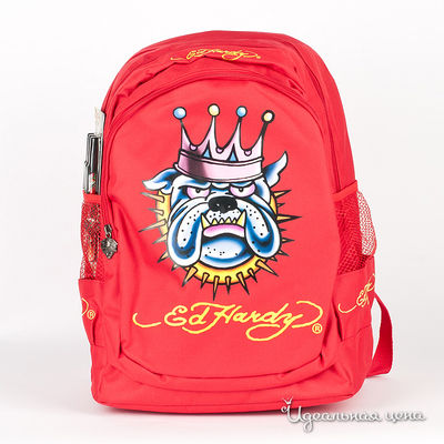 Рюкзак Ed Hardy, цвет цвет красный