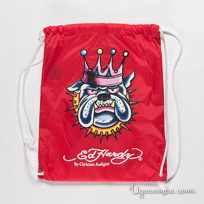Сумка Ed Hardy, цвет цвет красный