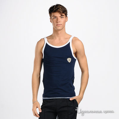 Майка Roberto Cavalli, цвет цвет синий