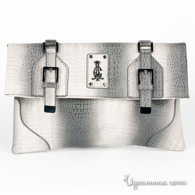 Сумка-клатч Ed Hardy, цвет цвет серый