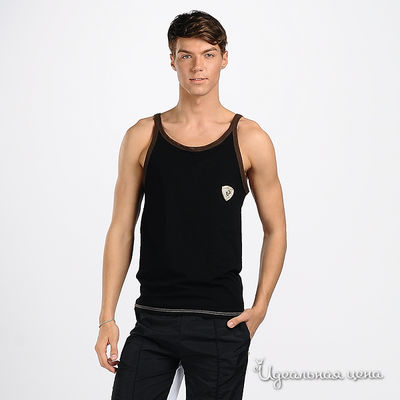 Майка Roberto Cavalli, цвет цвет черный