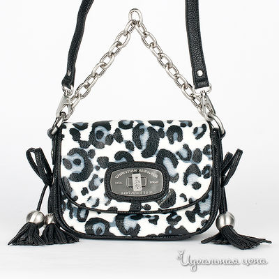 Клатч Ed Hardy, цвет цвет белый / черный