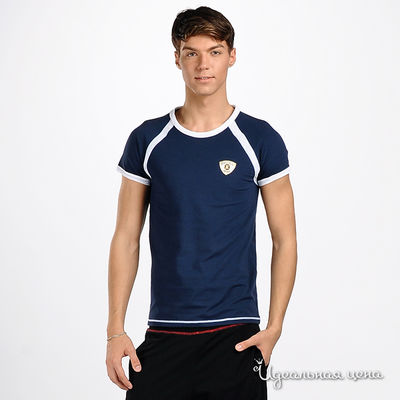 Футболка Roberto Cavalli, цвет цвет синий