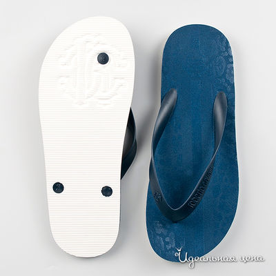 Сланцы Roberto Cavalli, цвет цвет синий