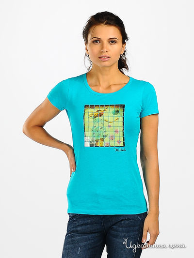 Футболка Killah, цвет цвет бирюза