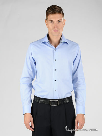 сорочка Roberto Bruno, цвет цвет голубой