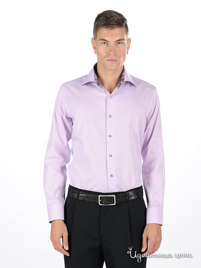 сорочка Roberto Bruno, цвет цвет сиреневый