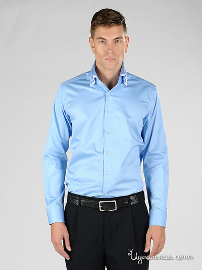 сорочка Roberto Bruno, цвет цвет голубой