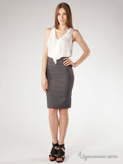 Юбка Fleuretta, цвет цвет серый