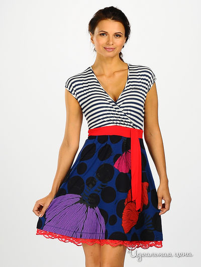 Платье Killah, цвет цвет синий / мультиколор