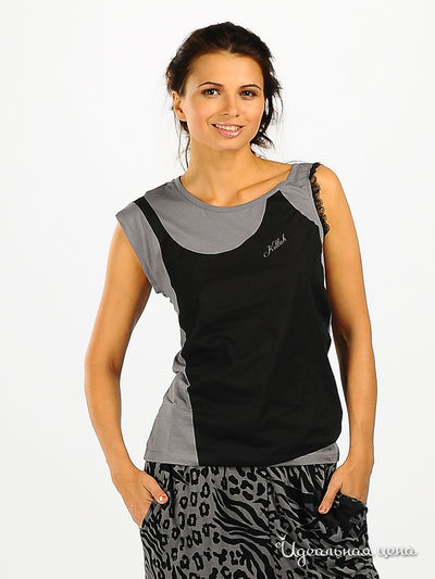 Футболка Killah, цвет цвет серый / черный