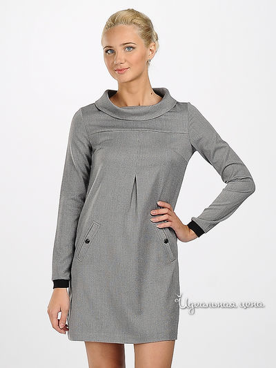 Платье Remix, цвет цвет серый