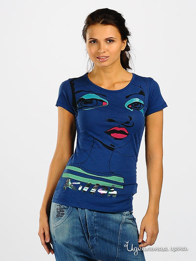 Футболка Killah, цвет цвет синий