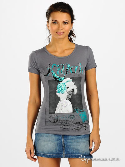 Футболка Killah, цвет цвет серый