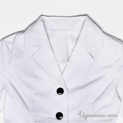 Пиджак De Salitto для девочки, цвет белый