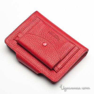 Портмоне Cangurione, цвет цвет красный