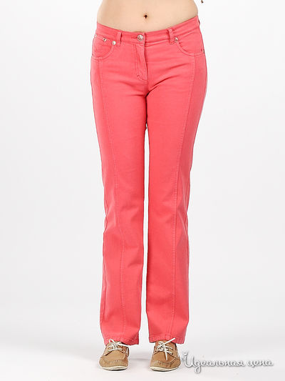 Джинсы Luisa Cerano, цвет цвет розовый