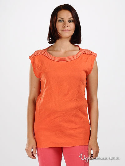 Топ Luisa Cerano, цвет цвет оранжевый