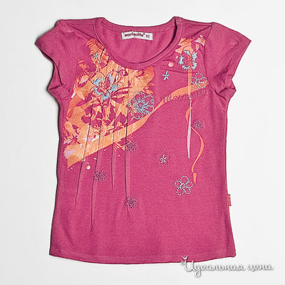 Футболка Mariquita, цвет цвет розовый
