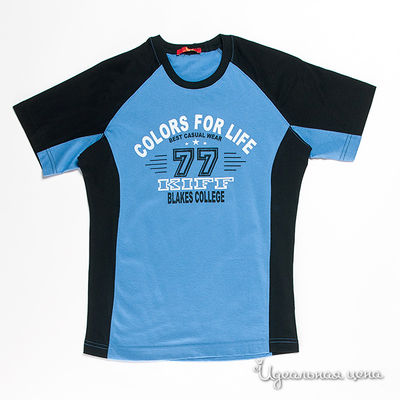 Футболка Kiff, цвет цвет голубой