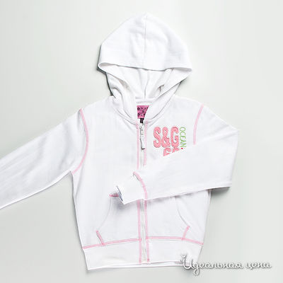 Толстовка Minoti, цвет цвет белый