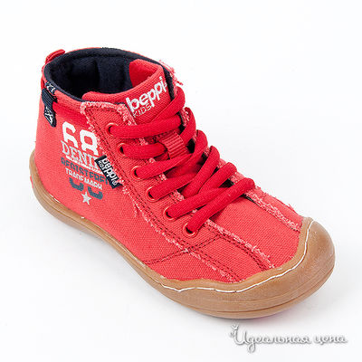Ботинки Beppi, цвет цвет красный