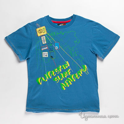 Футболка Dudeskin, цвет цвет голубой