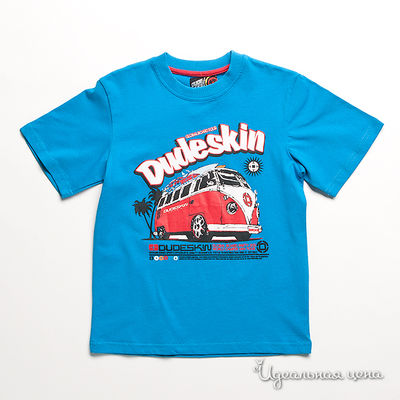 Футболка Dudeskin, цвет цвет голубой