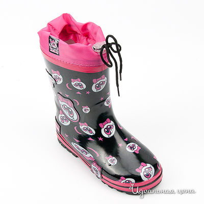 Сапоги Beppi, цвет цвет черный / розовый