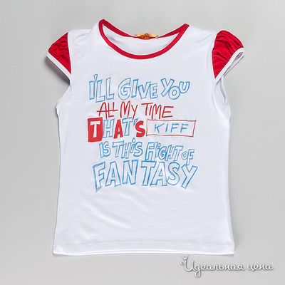 Футболка Kiff, цвет цвет белый