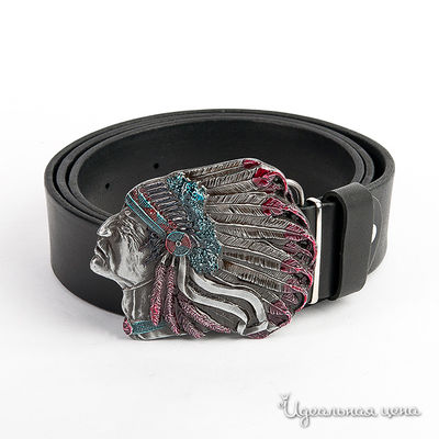 Ремень Iron London, цвет цвет черный