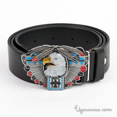 Ремень Iron London, цвет цвет черный