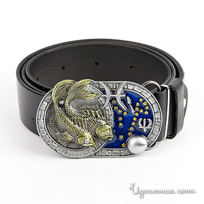 Ремень Iron London, цвет цвет черный