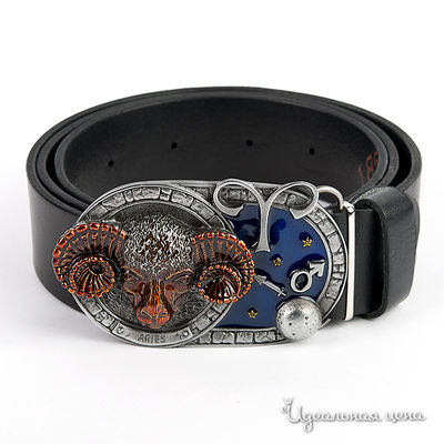 Ремень Iron London, цвет цвет черный